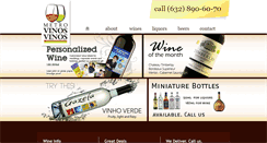 Desktop Screenshot of metrowinecenter.com