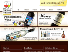 Tablet Screenshot of metrowinecenter.com